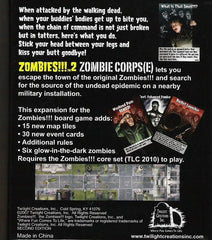 Zombies!!! 2:  Zombie Corps(e) Second Edition | The CG Realm