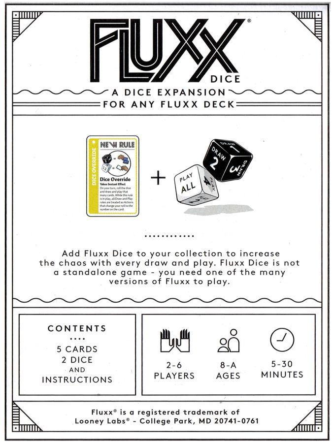 Fluxx Dice | The CG Realm