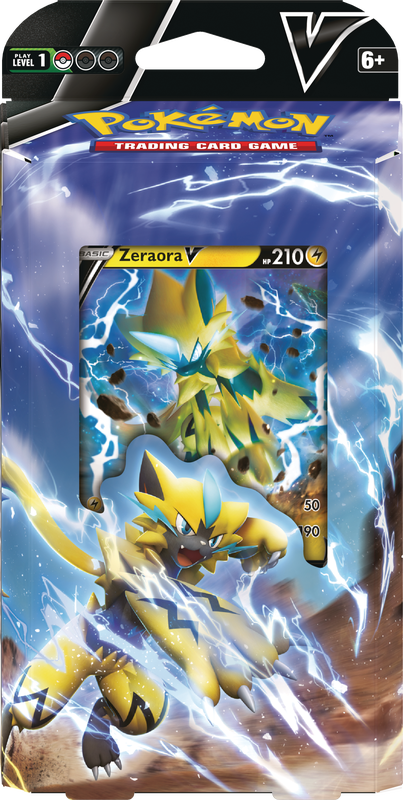 POKEMON BATTLE DECKS ZERAORA V (Release Date:  2022-10-14) | The CG Realm