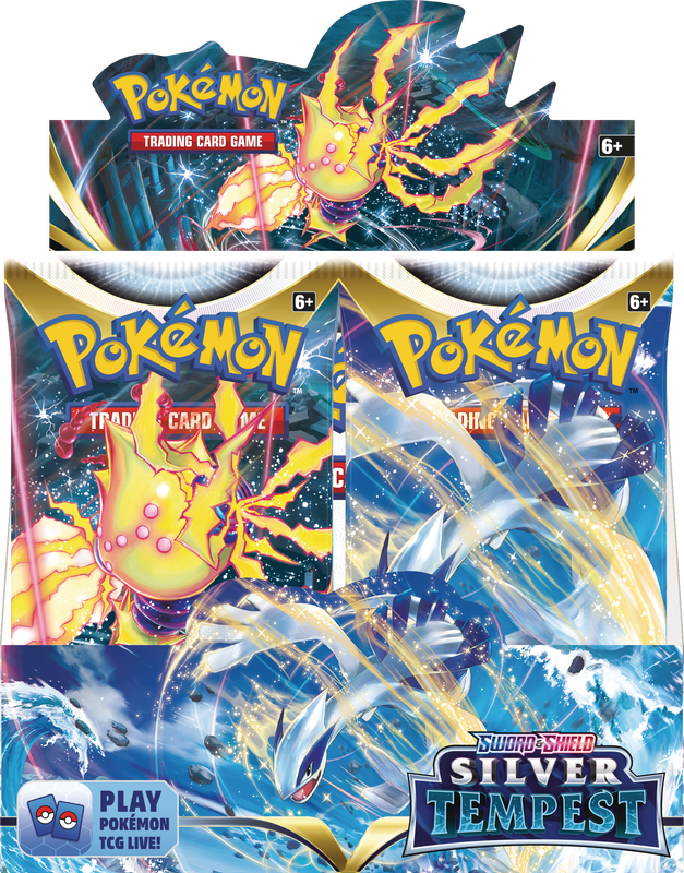 POKEMON SWSH12 SILVER TEMPEST BOOSTER (Release Date:  2022-11-11) | The CG Realm