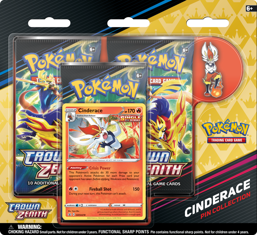 POKEMON SWSH12.5 CROWN ZENITH PIN COLLECTION | The CG Realm