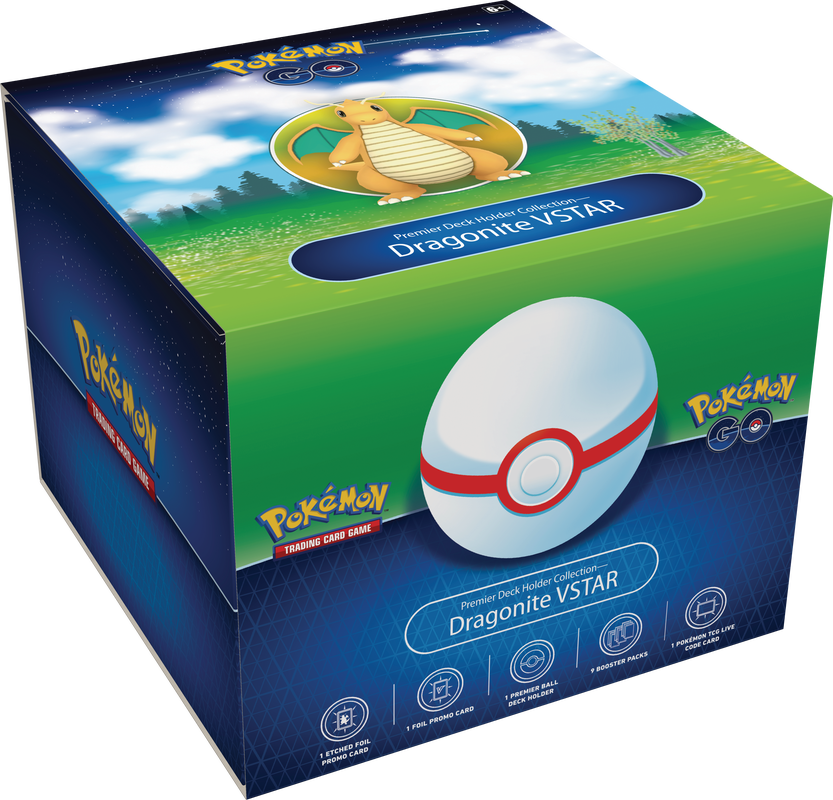 POKEMON GO PREMIER DECK HOLDER DRAGONITE VSTAR  (Release Date:  2022-09-30) | The CG Realm