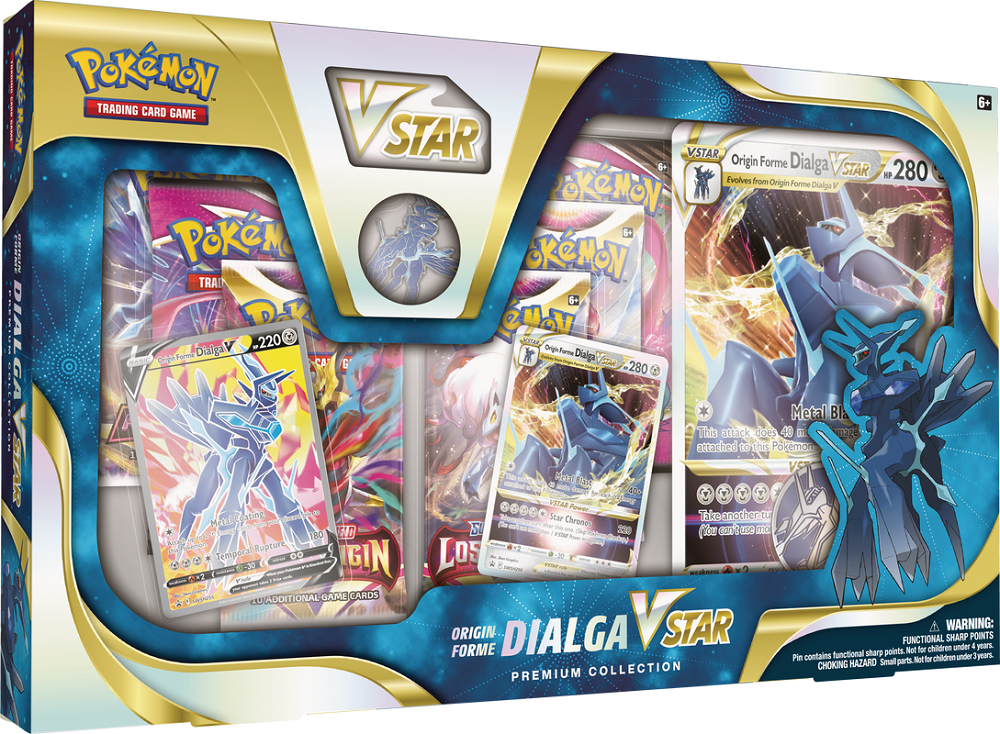 POKEMON ORIGIN FORME DIALGA VSTAR COLL (Release Date:  2022-10-07) | The CG Realm