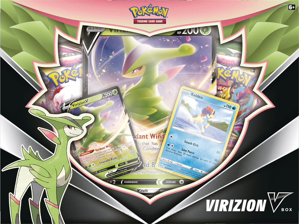 POKEMON VIRIZION V BOX (Release Date:  2022-10-14) | The CG Realm