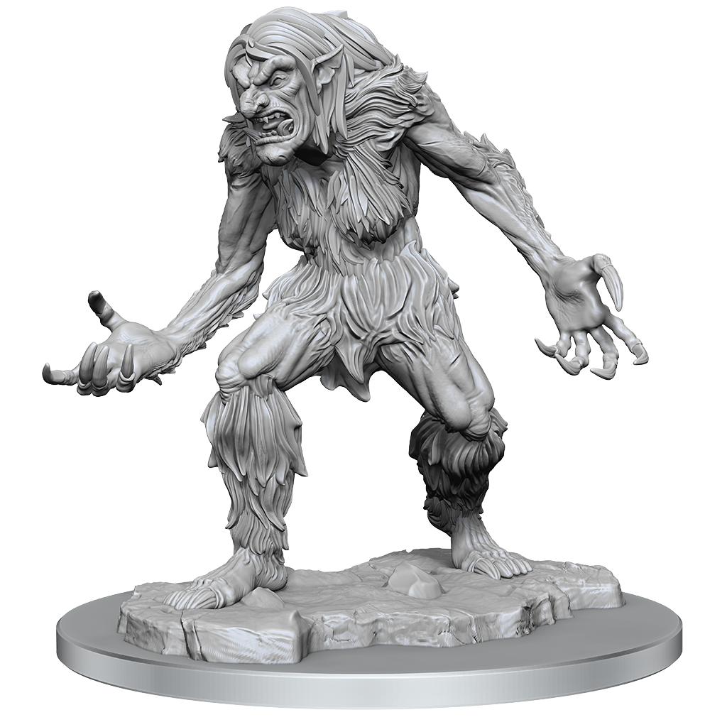 DND UNPAINTED PAINT NIGHT KIT ICE TROLL | The CG Realm