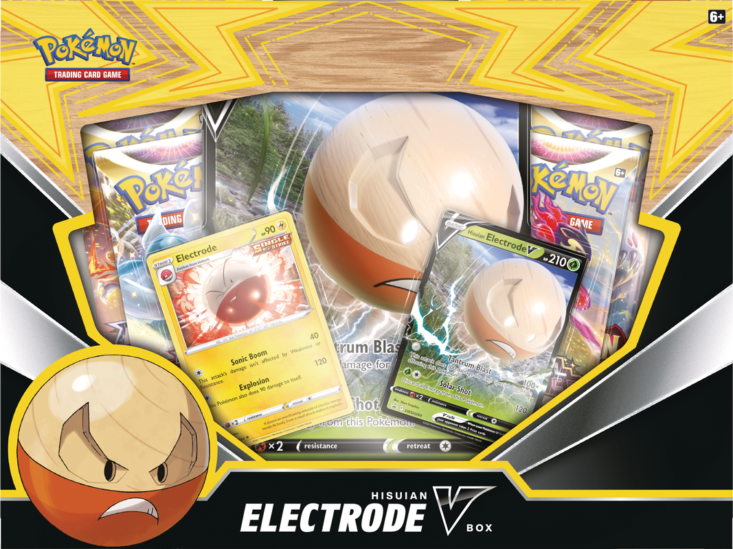 POKEMON HISUIAN ELECTRODE V BOX (Release Date:  2022-11-04) | The CG Realm