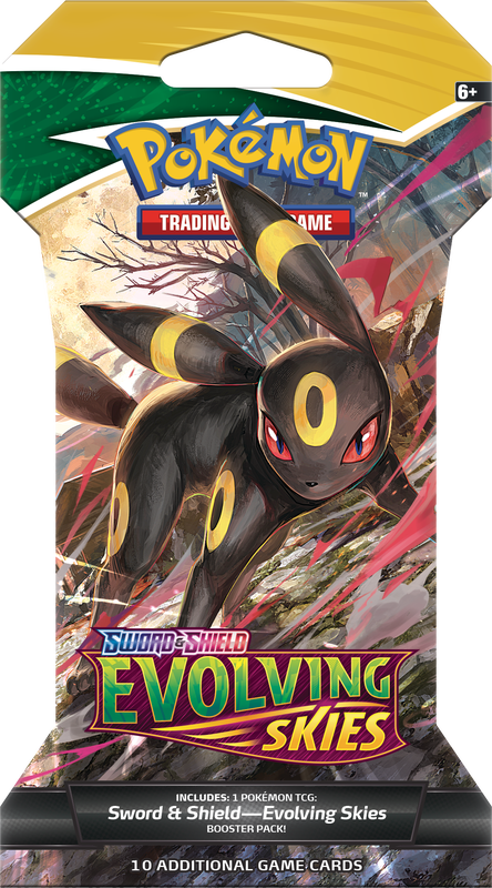 SLEEVED POKEMON SWSH7 EVOLVING SKIES PACK | The CG Realm