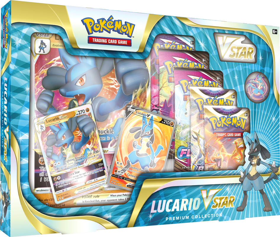 POKEMON LUCARIO VSTAR PREMIUM COLLECTION | The CG Realm