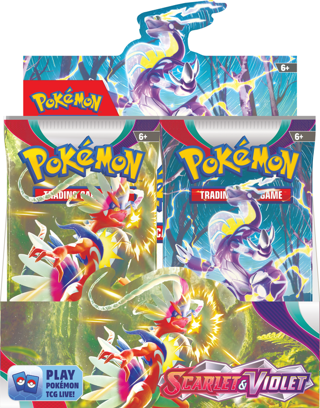 POKEMON SV1 SCARLET AND VIOLET BOOSTER (Release Date:  2023-03-31) | The CG Realm