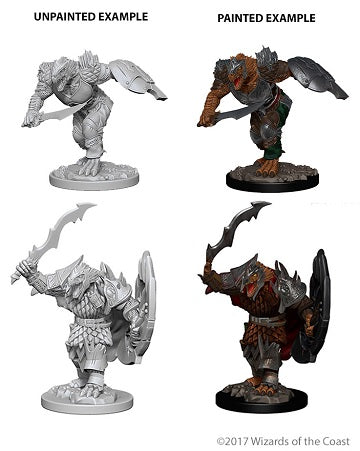 D&D Unpainted Miniature Nolzur's Dragonborn Fighter | The CG Realm