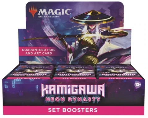 MTG KAMIGAWA NEON DYNASTY SET BOOSTER (Release Date:  2022-02-18) | The CG Realm