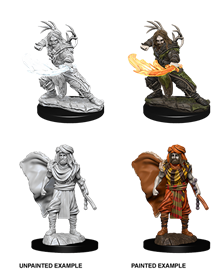 D&D Unpainted Miniature Nolzur's Human Druid | The CG Realm