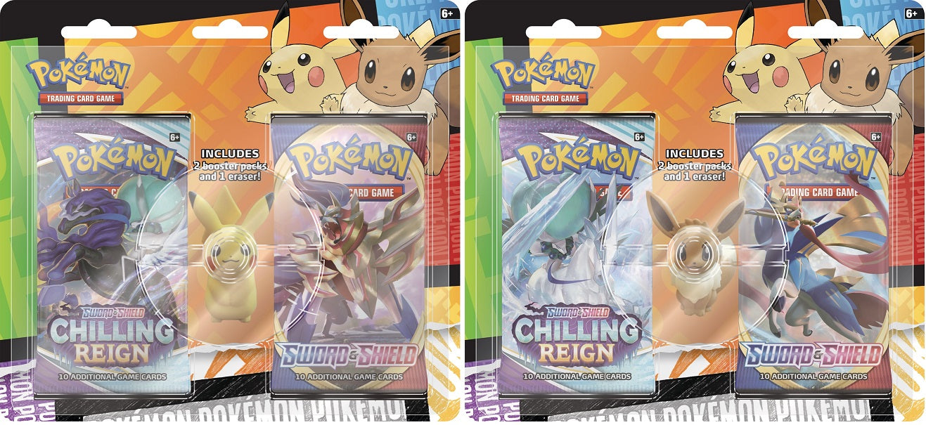 POKEMON BACK TO SCHOOL COMBO Pencil Case, Eraser + Bonus Bookmark and Magnet | The CG Realm