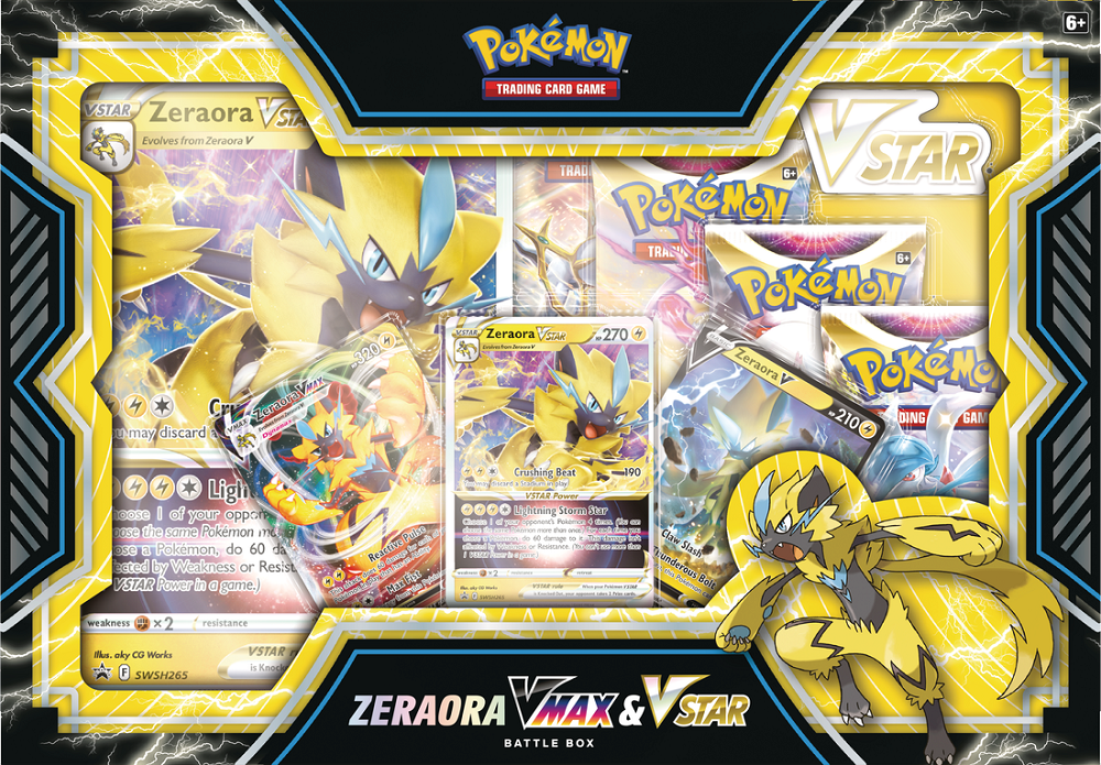 POKEMON ZERAORA VMAX AND VSTAR BATTLE BX (Release Date:  2022-10-14) | The CG Realm