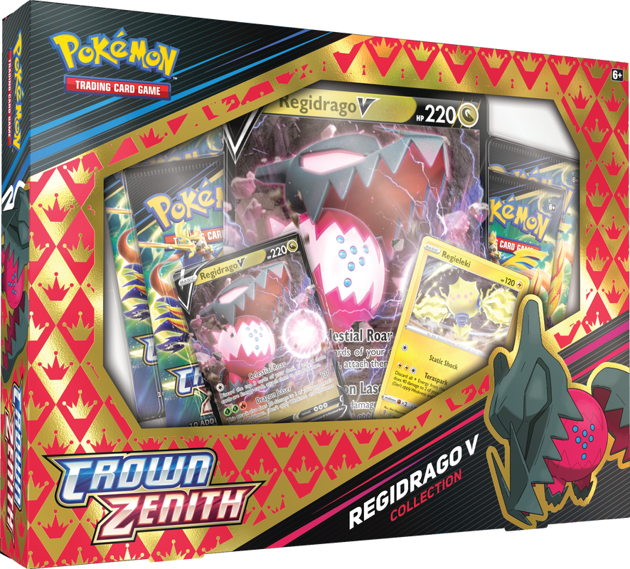 POKEMON SWSH12.5 CROWN ZENITH REGIDRAGO V (Release Date:  2023-01-20) | The CG Realm