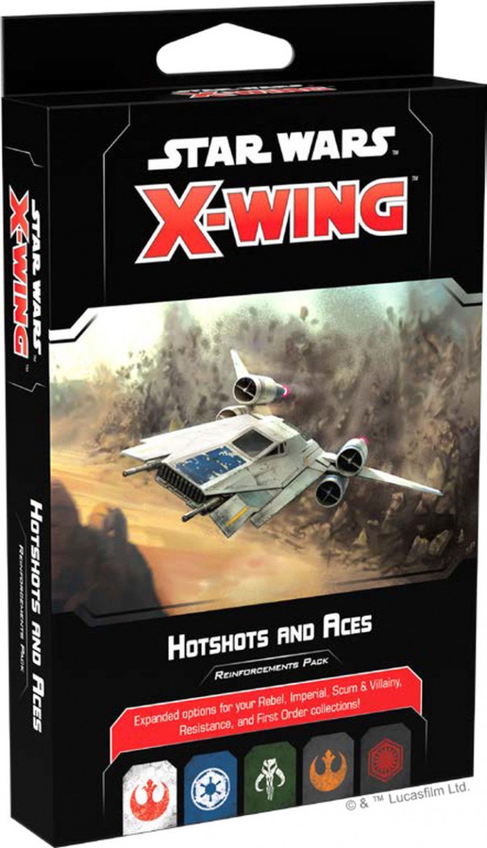 Star Wars X-Wing 2nd Edition Hotshots and Aces Reinforcements Pack | The CG Realm